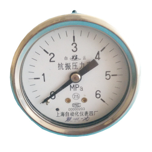 Y-63A抗振壓力表