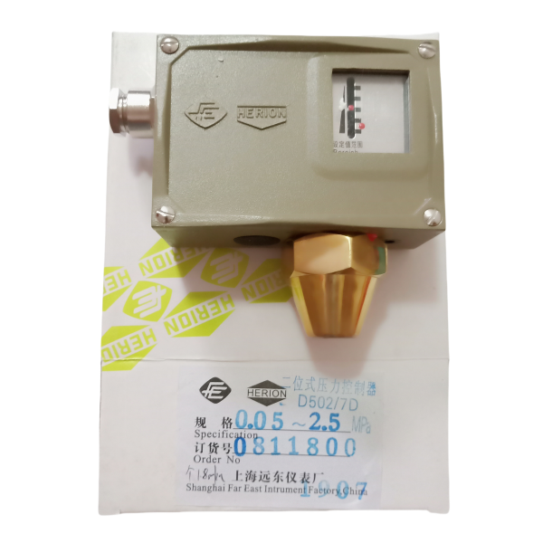 D502/7D-0811800壓力控制器-上海遠(yuǎn)東儀表廠(chǎng)
