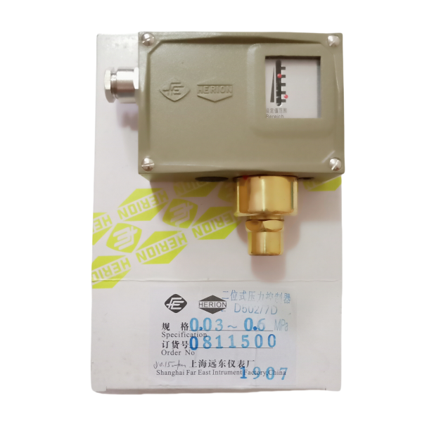 D502/7D-0811500壓力控制器-上海遠(yuǎn)東儀表廠(chǎng)