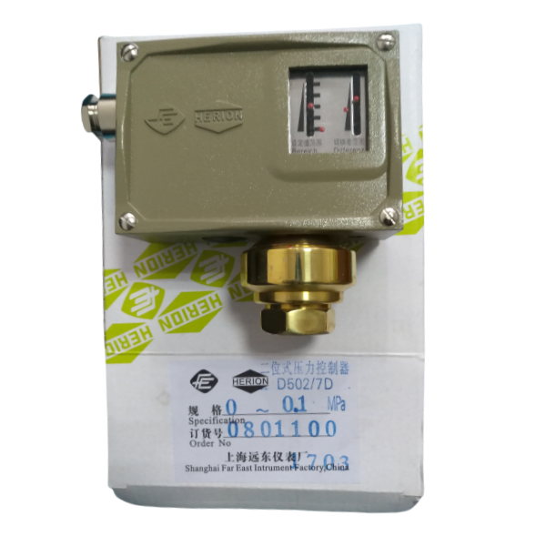 D502/7D-0801100壓力控制器-上海遠(yuǎn)東儀表廠(chǎng)