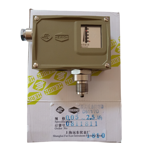 D511/7D-0811811-壓力控制器-上海遠(yuǎn)東儀表廠(chǎng)